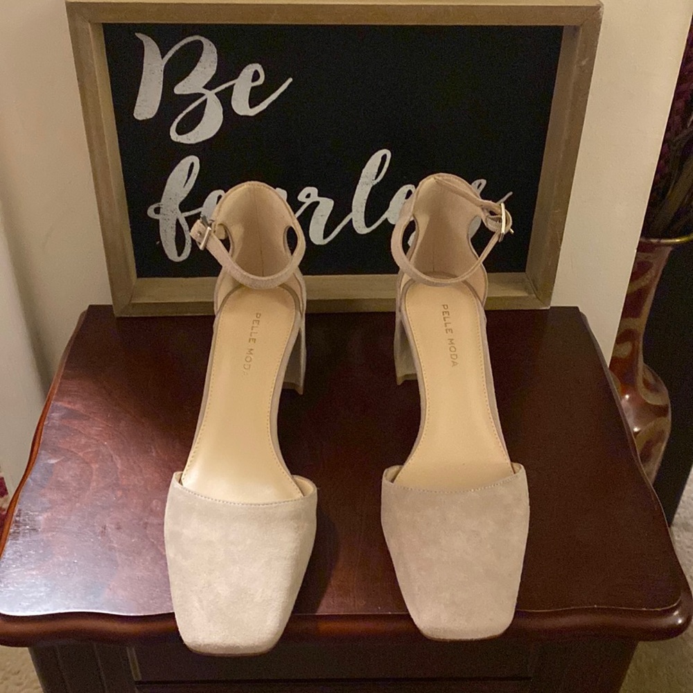 Pelle Moda Suede Ankle Shoes